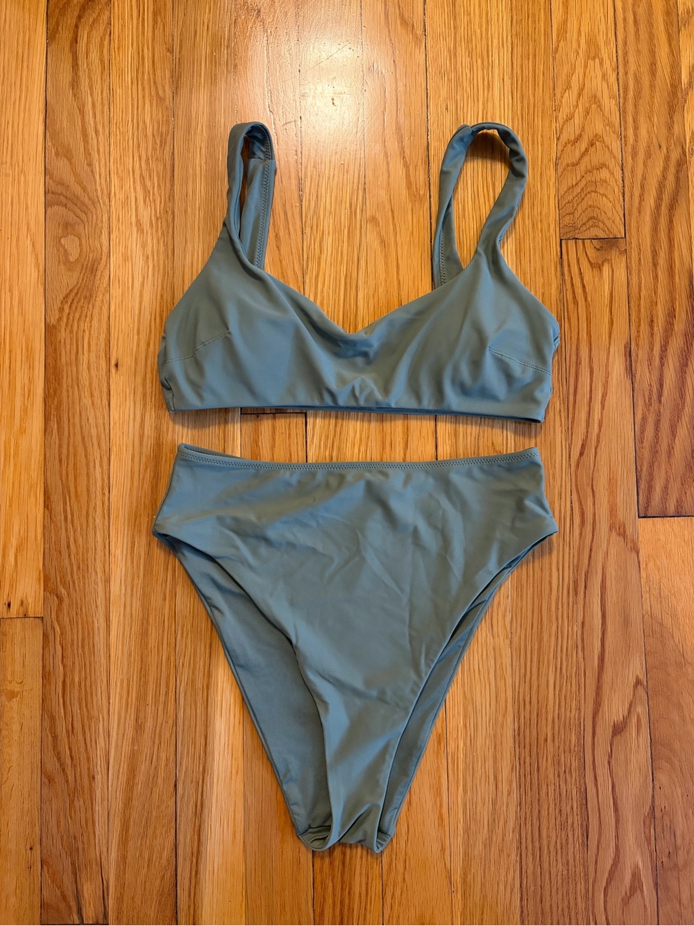 Aerie Olive Bikini Matching Set